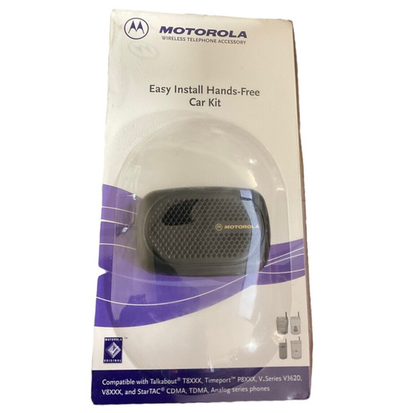 Motorola Wireless Telephone Accessory Easy Install Handsfree Car Kit- SYN0508A - Picture 2 of 5